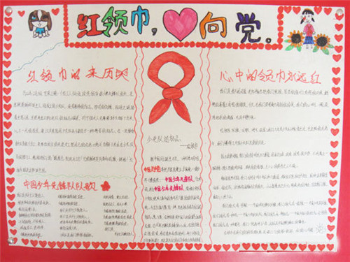 小學(xué)生迎接七一建黨節(jié)優(yōu)秀手抄報(bào)作品